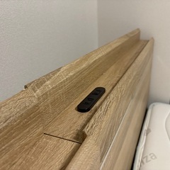FRANCEBED シングルベッドフレーム付き２セットの画像