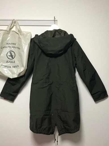 自己保管未使用:AIGLE モッズコート
