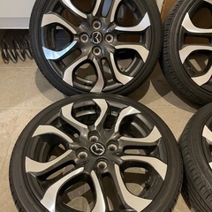 軽カー流用に！ デミオ純正16インチ やや訳ありの画像