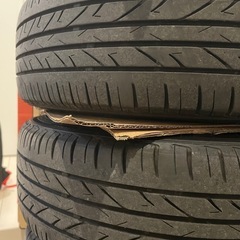 軽カー流用に！ デミオ純正16インチ やや訳ありの画像