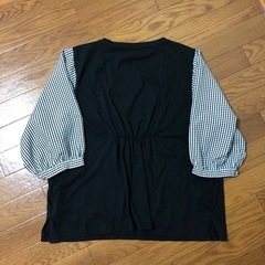 最終お値下げ😊 レディース★袖切り替えブラウスの画像