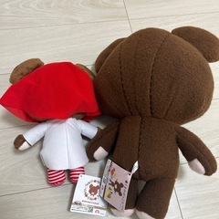 くまのがっこう　ぬいぐるみ　2個セットの画像