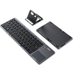 【新品】Ewin キーボード 折りたたみ ワイヤレス タッチパッ...