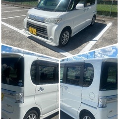 ⭕️車検付、即納可⭕️ダイハツ　タントカスタム・バックカメラ・ETC・スマートキーの画像