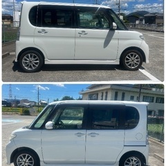 ⭕️車検付、即納可⭕️ダイハツ　タントカスタム・バックカメラ・ETC・スマートキーの画像