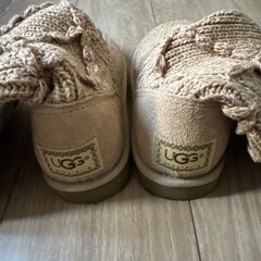 ugg ニットブーツ 22cmの画像