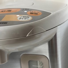 中古 象印 ポット 3L グレー ドリップ給湯 多機能の画像