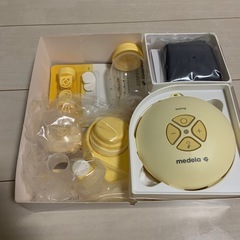自動搾乳機　medelaの画像