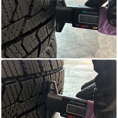お取引き中、⭐️バリ溝🌈155/65R14🌈2023年製スタッドレス🌈人気の軽自動車サイズ‼️ 😊✨✨安心の日本製✨✨✨D4の画像