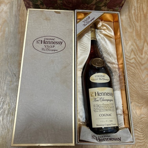 未開栓　Hennessy VSOP ブランデー　ボックス入り 未開栓 Hennessy VSOP ブランデー ボックス入り