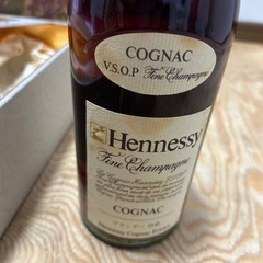 未開栓　Hennessy VSOP ブランデー　ボックス入りの画像