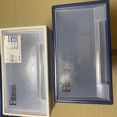 収納ケース5つ（天馬Fitsケース）の画像