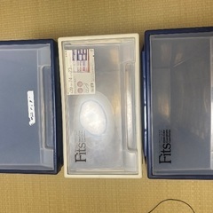 収納ケース5つ（天馬Fitsケース）の画像