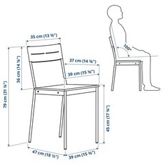 テーブルチェアの画像