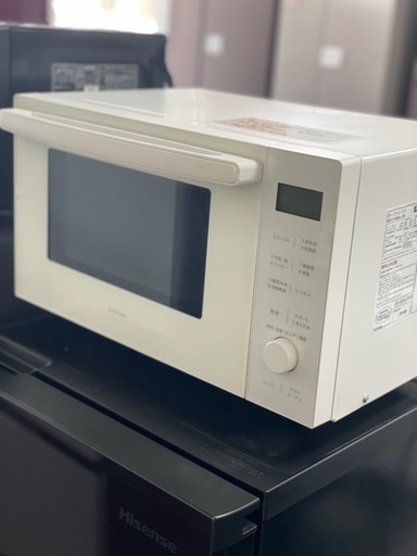 IRIS OHYAMA ホワイト電子レンジ 2023年製 🉐セール🉐電子レンジ IRIS OHYAMA 2023年