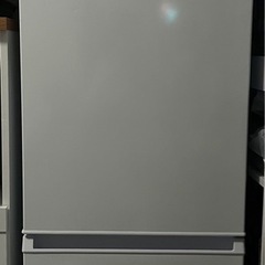 【新品】SAMKYO 165L 冷蔵庫 幅44cm スリム 大容量 超薄 省スペース 7段階温度調節 冷凍容量51L 右開き 2ドア 省エネ 静音 2人暮らし 家庭用 GU165S ホワイトの画像