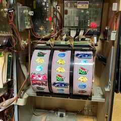 パチスロ実機 シンデレラブレイド コイン不要機の画像