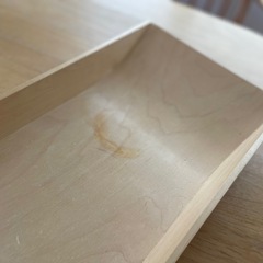 メープル材木製トレーの画像