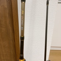 折れた竿　エギングロッドの画像