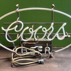 ◆◆◆お引き取り限定◆◆◆希少品 レトロ 昭和 USA GHN Neon社製 cools ネオン看板 USED現状品の画像