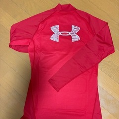 Under Armour UAヒートギアコンプレッションシャツ XL レッドの画像