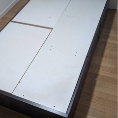 あげます　セミダブル収納付ベッドフレームの画像