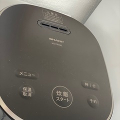 ジャー炊飯器　3合炊き　SHARP 2024年の画像