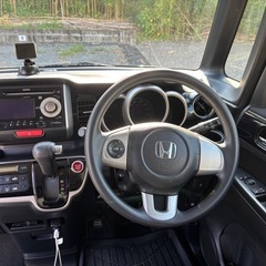 電動スライド ETC 車検付 N-BOX カスタム 黒の画像