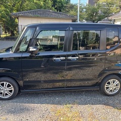 電動スライド ETC 車検付 N-BOX カスタム 黒の画像