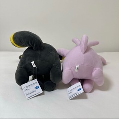 ポケモン ぬいぐるみ ブラッキー エーフィBIGサイズの画像