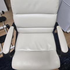 【美品】ニトリ ハイバックチェア 回転キャスター付きの画像