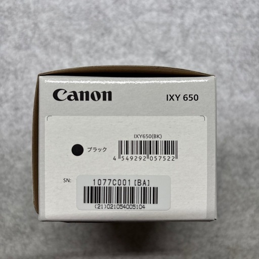 【新品】IXY650 ブラック