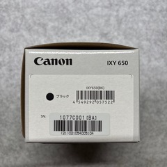 【新品】IXY650 ブラックの画像