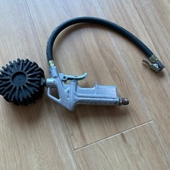 エアゲージ エアチャック 自動車バイク タイヤ 空気入れ メイドインイタリーの画像