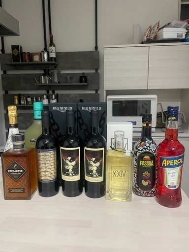 今週中まで　ワイン、リキュール、ウイスキー9本