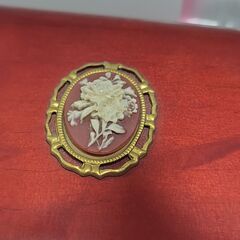 【終了・有難うございました‼】中古 ローズウッド＆カメオ オルゴール ジュエリーケース カノン ♪ 早い者勝ちです✨✨の画像