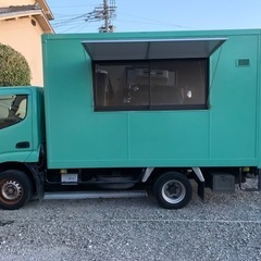 即戦力!キッチンカー!移動販売車キッチンカーケータリング!加工車NOX PM適合車検付!の画像