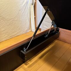 引取のみ　跳ね上げ式収納　セミダブルベッド　目黒区自宅付近の画像