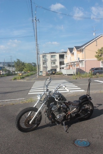 【スティード400】92年式 NC25E ジョッキーシフト　チョッパー