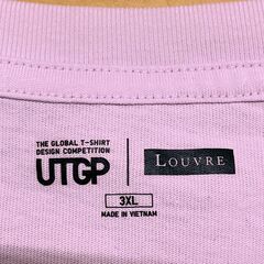 UTGP2024: ルーヴル美術館コラボTシャツ（ライトパープル）３XLの画像