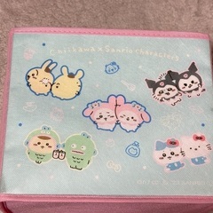 ちいかわ×サンリオキャラクターズ 2段収納ボックス　箱無しの画像