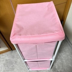 ちいかわ×サンリオキャラクターズ 2段収納ボックス　箱無しの画像