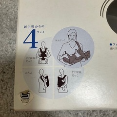コンビ ニンナナンナ マジカルコンパクトファースト だっこ紐 おんぶ紐の画像