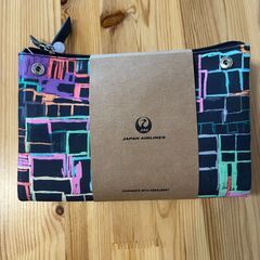 新品未開封 JALファーストクラス アメニティポーチ ヘラルボニー　めぐリズム付の画像