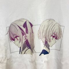 UNIQLO UT 推しの子コラボ ルビー＆アクア Tシャツ（ライトブルー）XLの画像