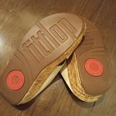 【fitflop】レザーサンダル　22.5センチの画像
