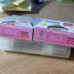 富士フイルム チェキ フイルム instax mini の画像