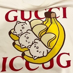 GUCCI ばなにゃ コラボスウェットの画像