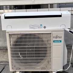Fujitsu nocria 外部ユニット ホワイト 2019年の画像