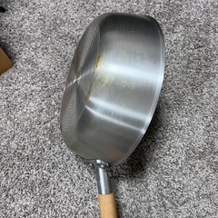急募【美品】無印良品 ガス火専用 フライパン-鍋　直径28cmの画像